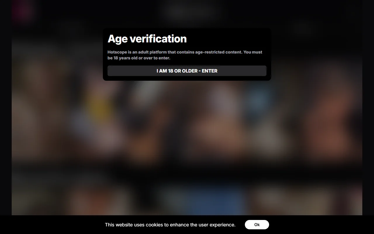 Screenshot of Hotscope